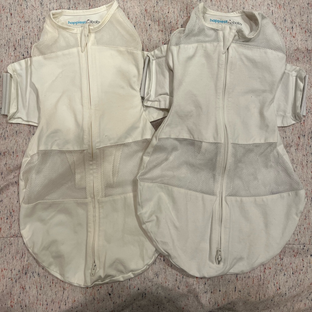 EUC 2 Happiest Baby Snoo Sleep Sacks